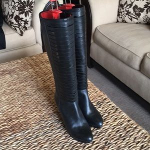 Cole Haan NikeAir boots.Black.8 1/2